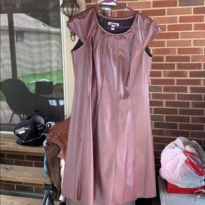 Women’s one piece leather skirt